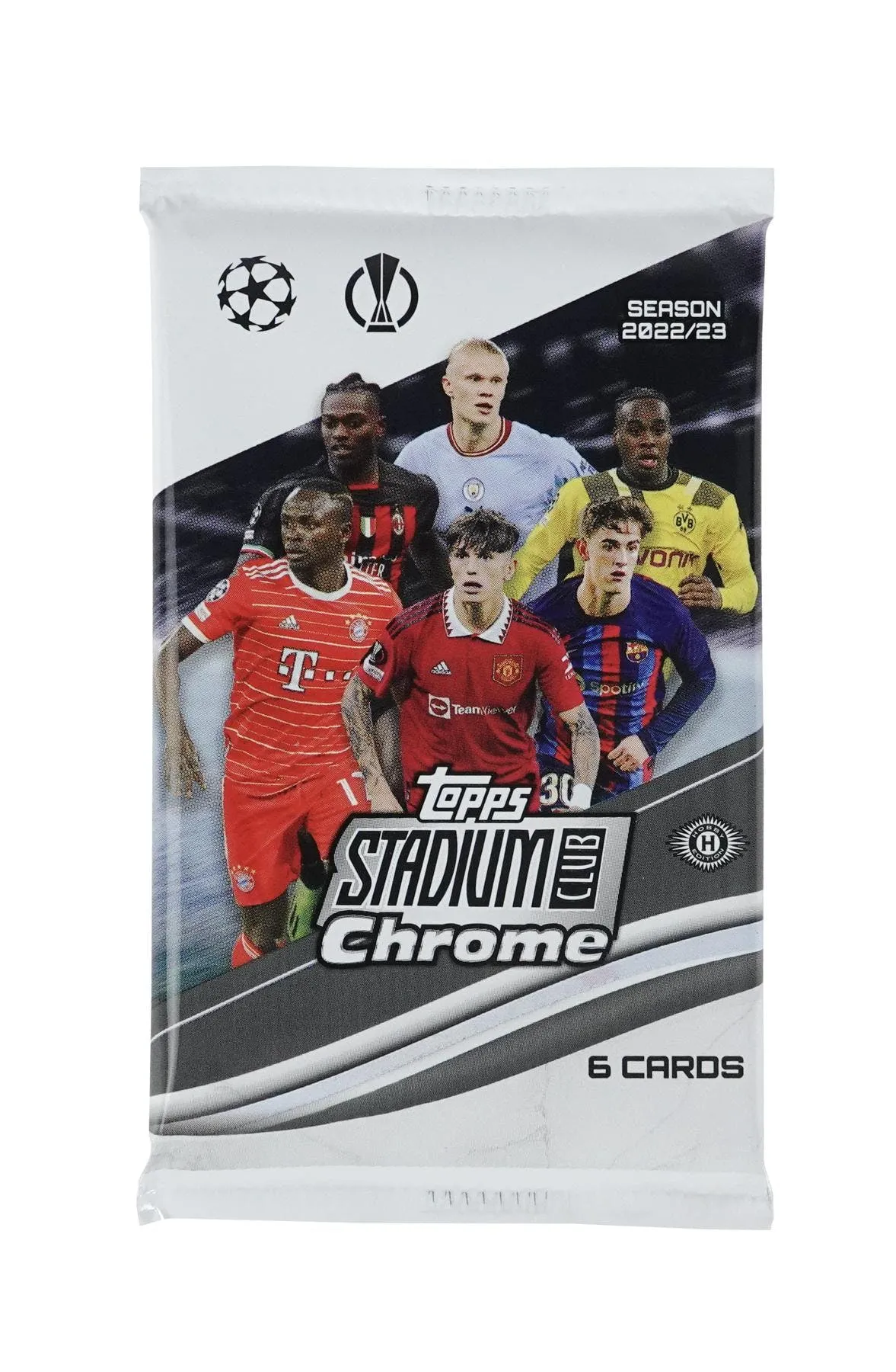 2022-23 Topps Stadium Club Chrome UEFA Club Competitions Soccer Hobby Box