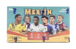2022-23 Topps UEFA Club Competitions Merlin Chrome Soccer Hobby Box