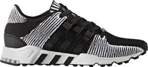 Adidas EQT Support RF Primeknit 'Core Black Footwear White' Sneakers, Black
