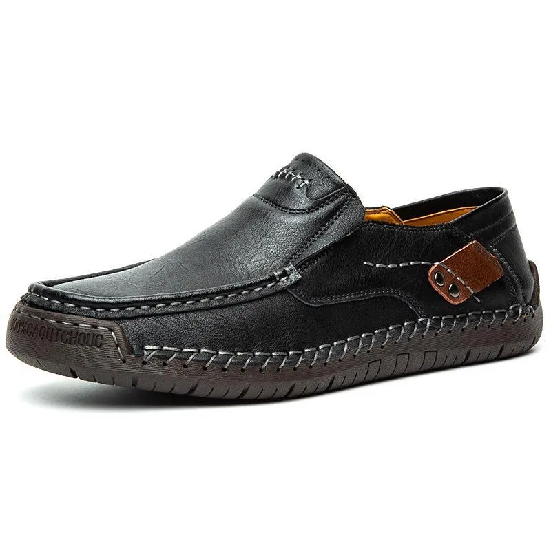 Breathable calfskinClassic comfortable leather shoes for men