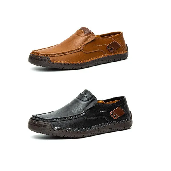 Breathable calfskinClassic comfortable leather shoes for men