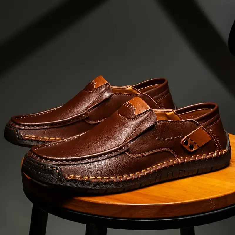 Breathable calfskinClassic comfortable leather shoes for men