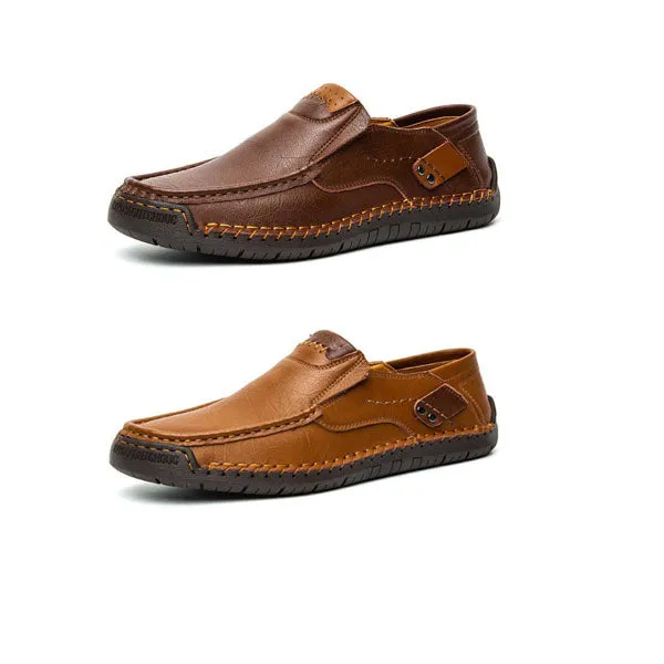 Breathable calfskinClassic comfortable leather shoes for men