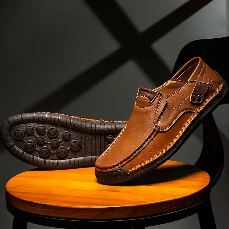 Breathable calfskinClassic comfortable leather shoes for men