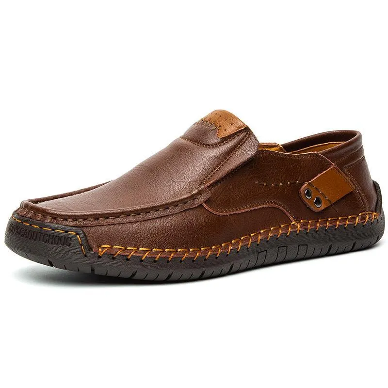 Breathable calfskinClassic comfortable leather shoes for men