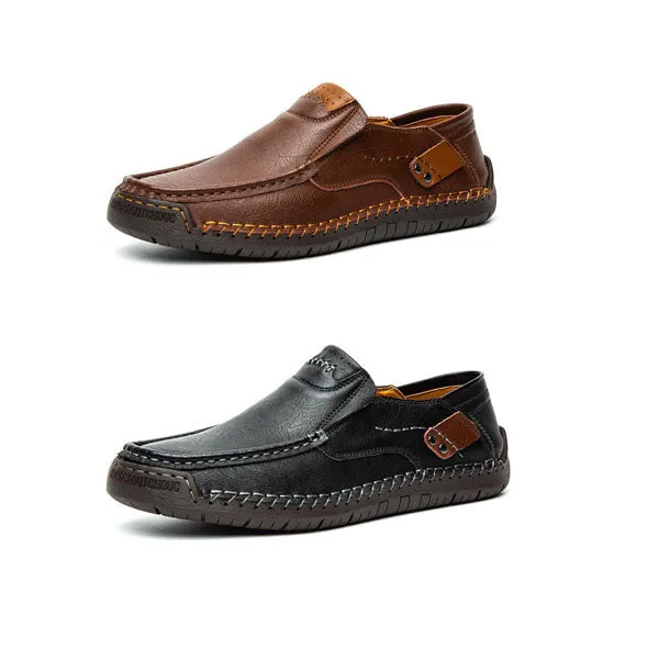 Breathable calfskinClassic comfortable leather shoes for men