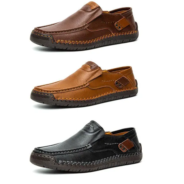 Breathable calfskinClassic comfortable leather shoes for men
