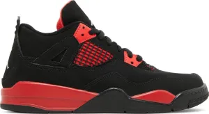 Children's sneakers Air Jordan 4 Retro PS Red Thunder, red