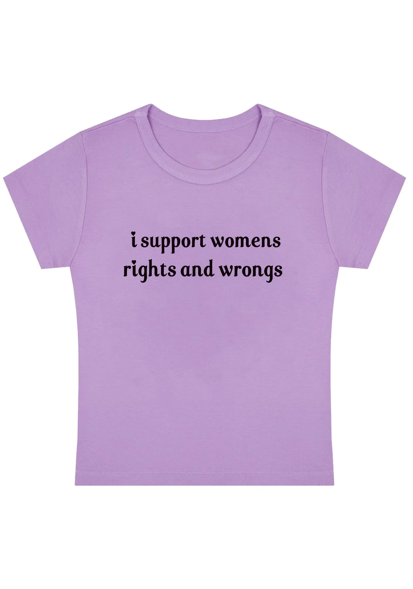 Curvy I Support Women Baby Tee