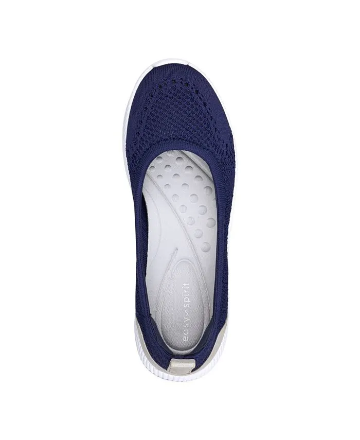 Easy Spirit Women's Glitter Casual Slip On Walking Shoes - Navy