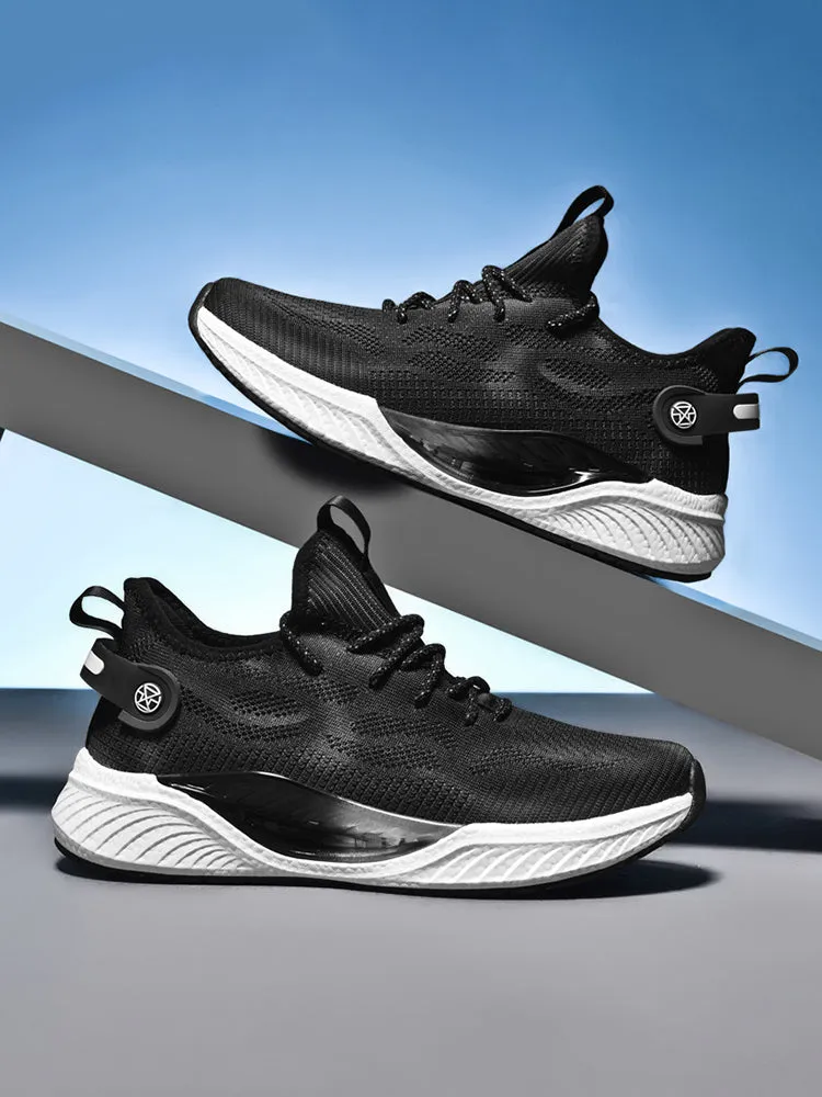 Fashion ETPU Sole Outdoor Trendy Flyweaving Mesh Men'S Casual Running Shoes