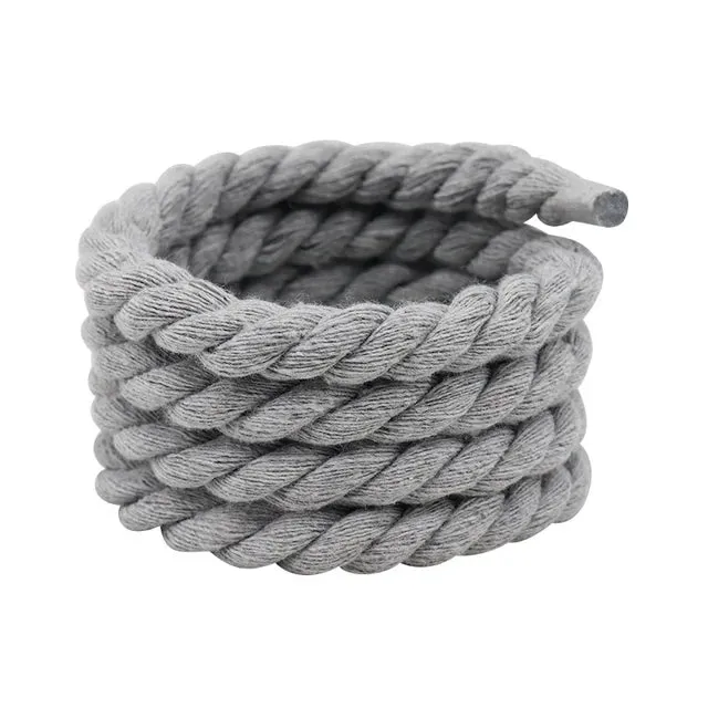 High Quality Cotton Thick Rope Laces