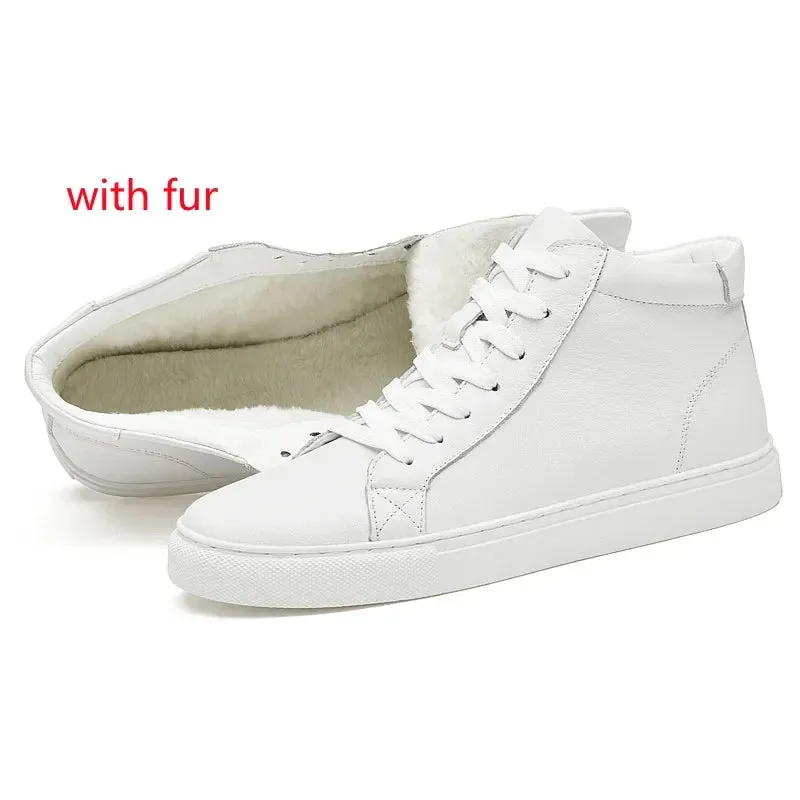 Hnzxzm Men Ankle Boots Fashion Shoes Man Outdoor Classic Winter Snow Boots Outsole Men Casual Boots Men Sneakers Big Size 48 49