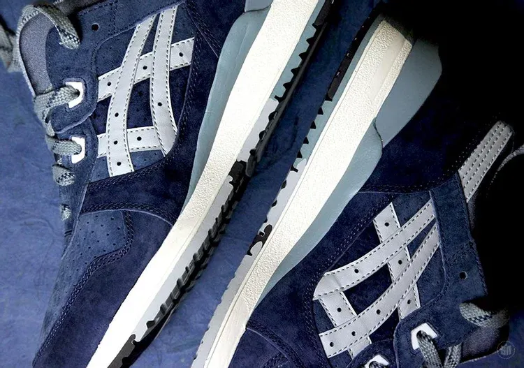 J crew x gel lyte 3 'blue ribbon' Asics sneakers, blue