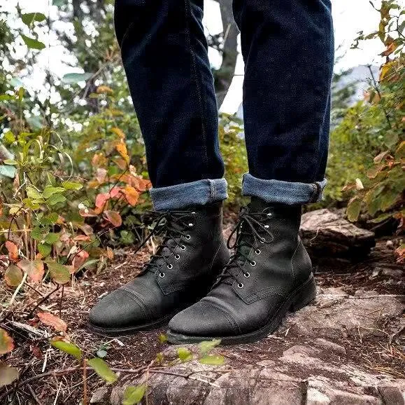 Jaxon | Timeless Brown Lace-Up Boots