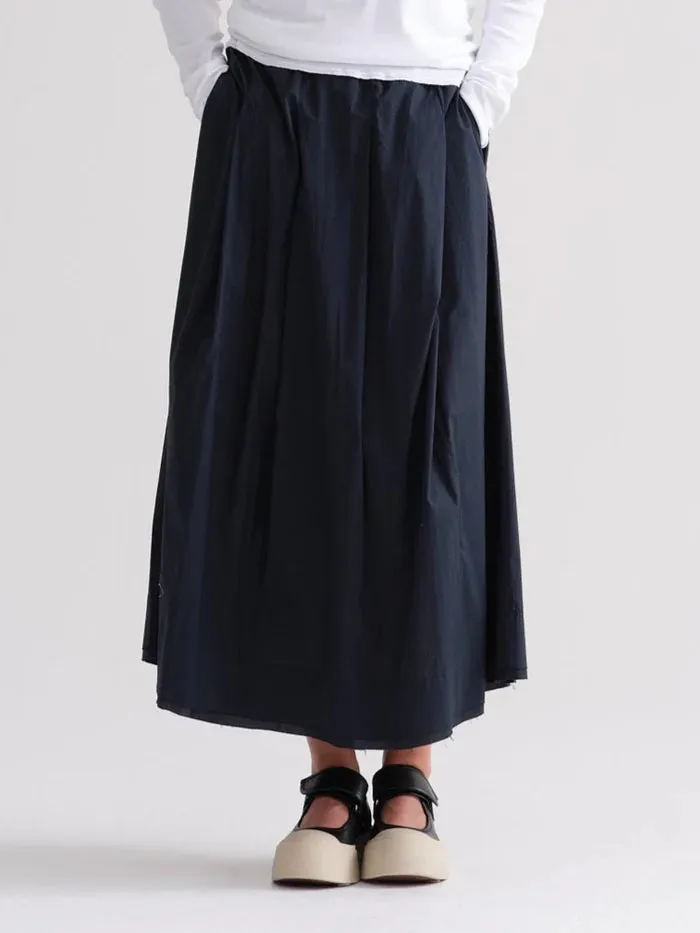 KristenseN Du Nord Cotton Skirt in Navy