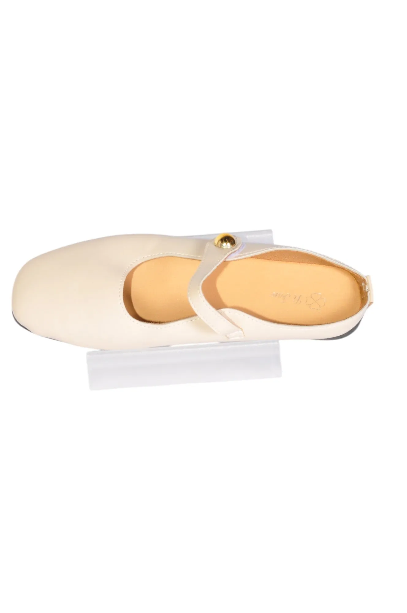 LI FAN Women Flat Shoes Regular fit in Beige - 9