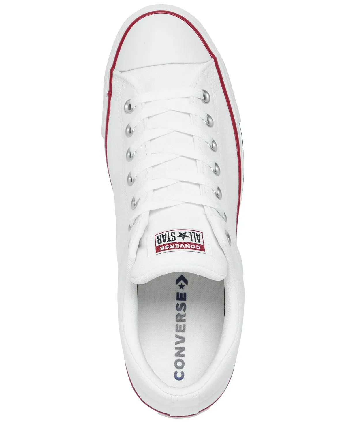 Men's chuck taylor all star high street low top casual sneakers from finish line Converse multi