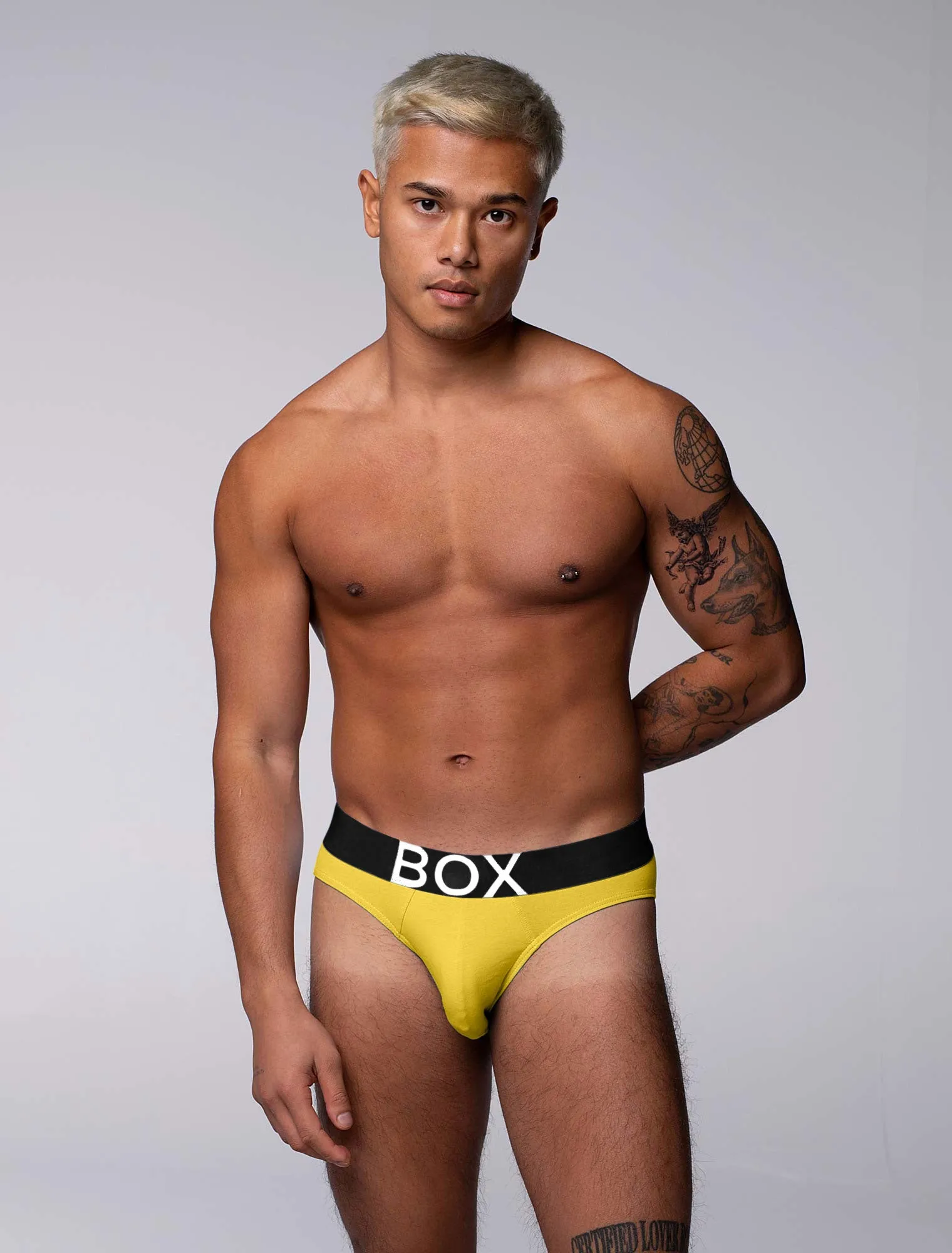 Mens Yellow Briefs