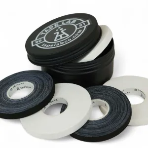 Tape Lab Athletic Finger Tape 7.6mm x 13.7m 5-Pack Mixed Plus Storage Case