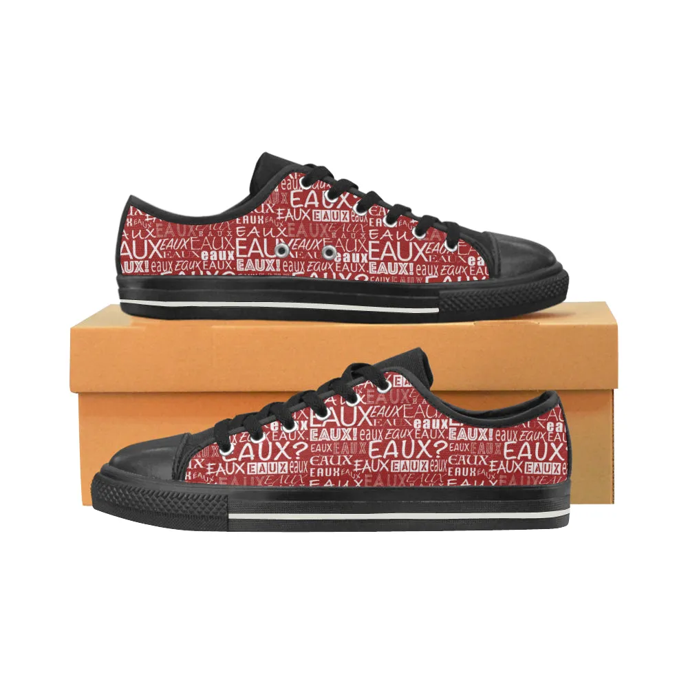 WHITE ALLEAUXVER MEN'S LO-TOP SHOES