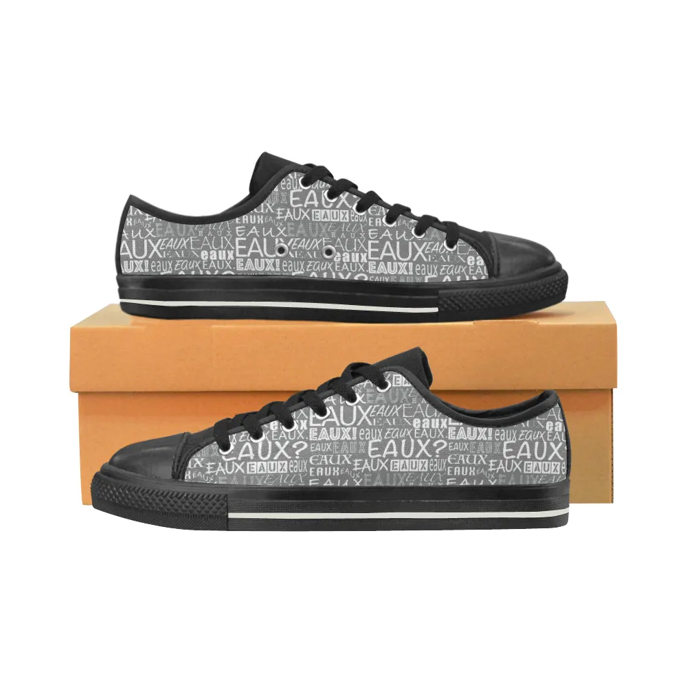 WHITE ALLEAUXVER MEN'S LO-TOP SHOES