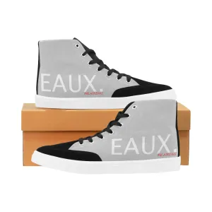 WHITE EAUX. WOMEN'S HI-TOP SHOES