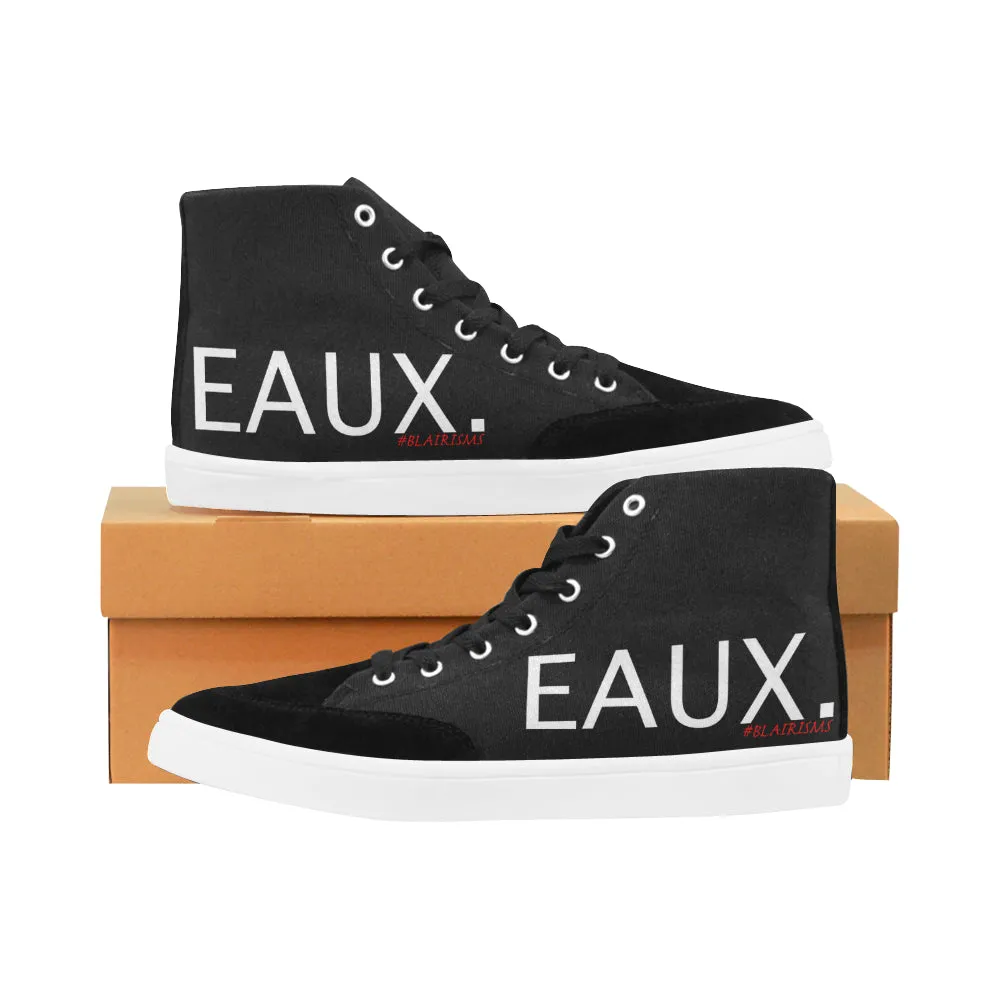 WHITE EAUX. WOMEN'S HI-TOP SHOES