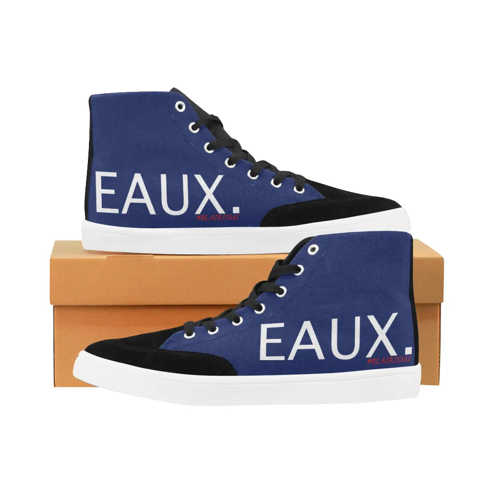 WHITE EAUX. WOMEN'S HI-TOP SHOES