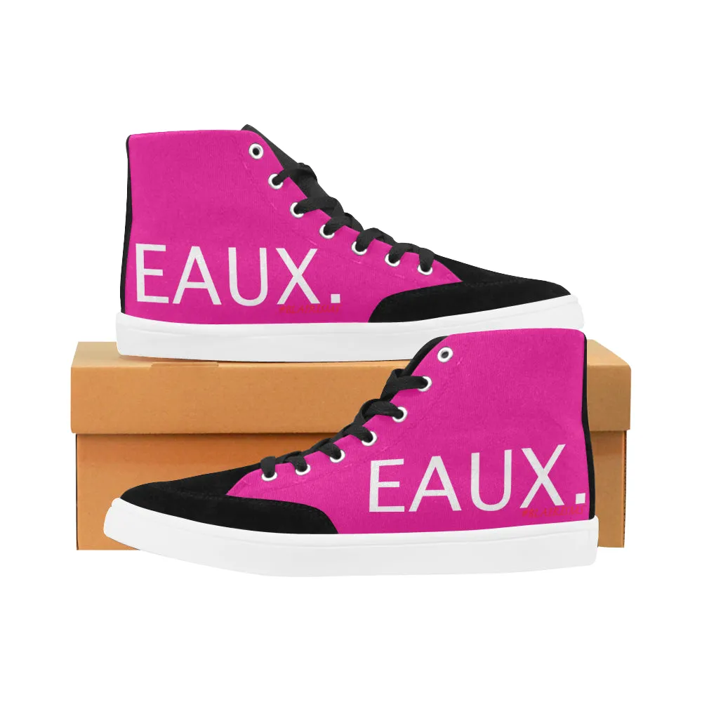 WHITE EAUX. WOMEN'S HI-TOP SHOES