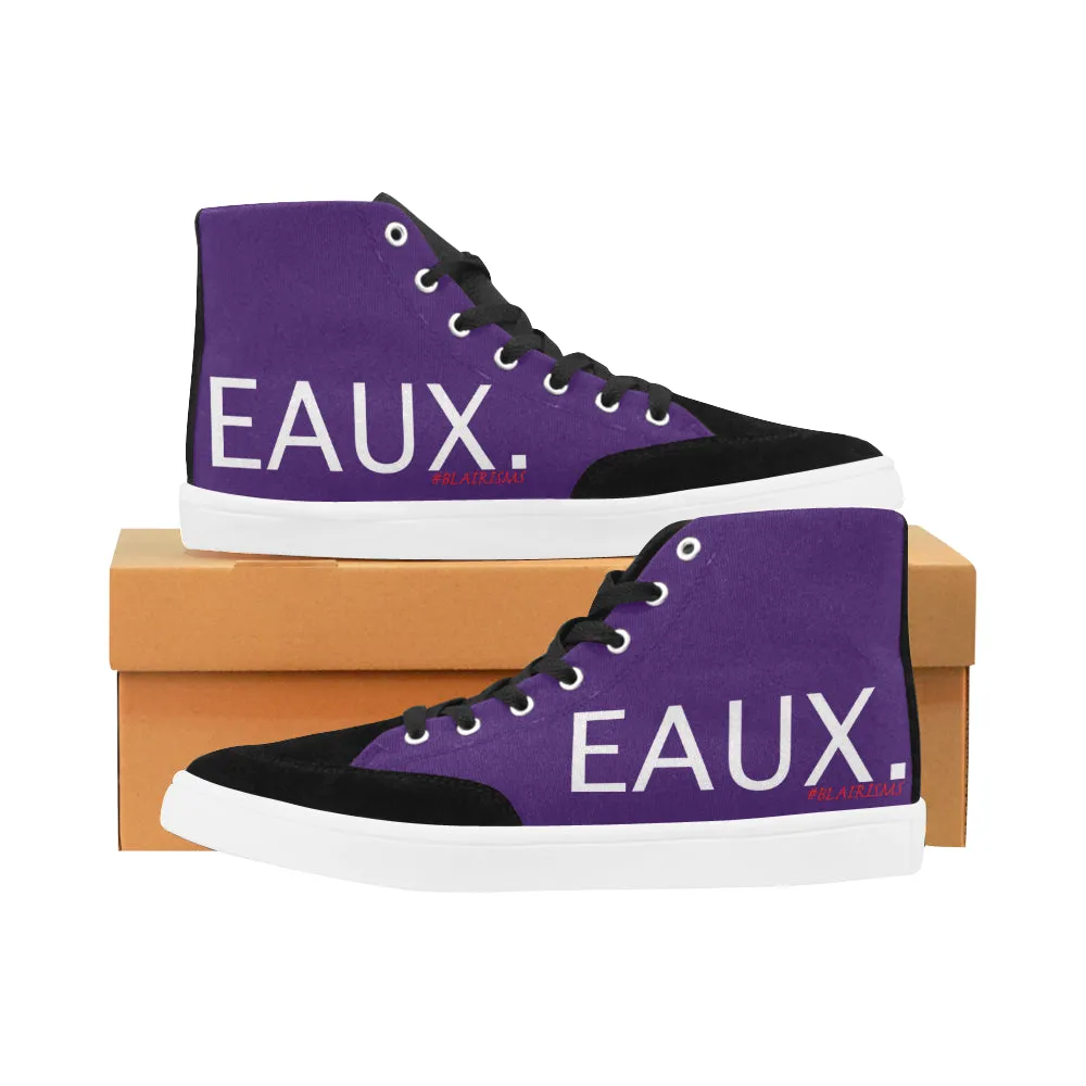 WHITE EAUX. WOMEN'S HI-TOP SHOES