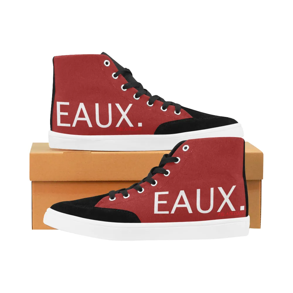 WHITE EAUX. WOMEN'S HI-TOP SHOES