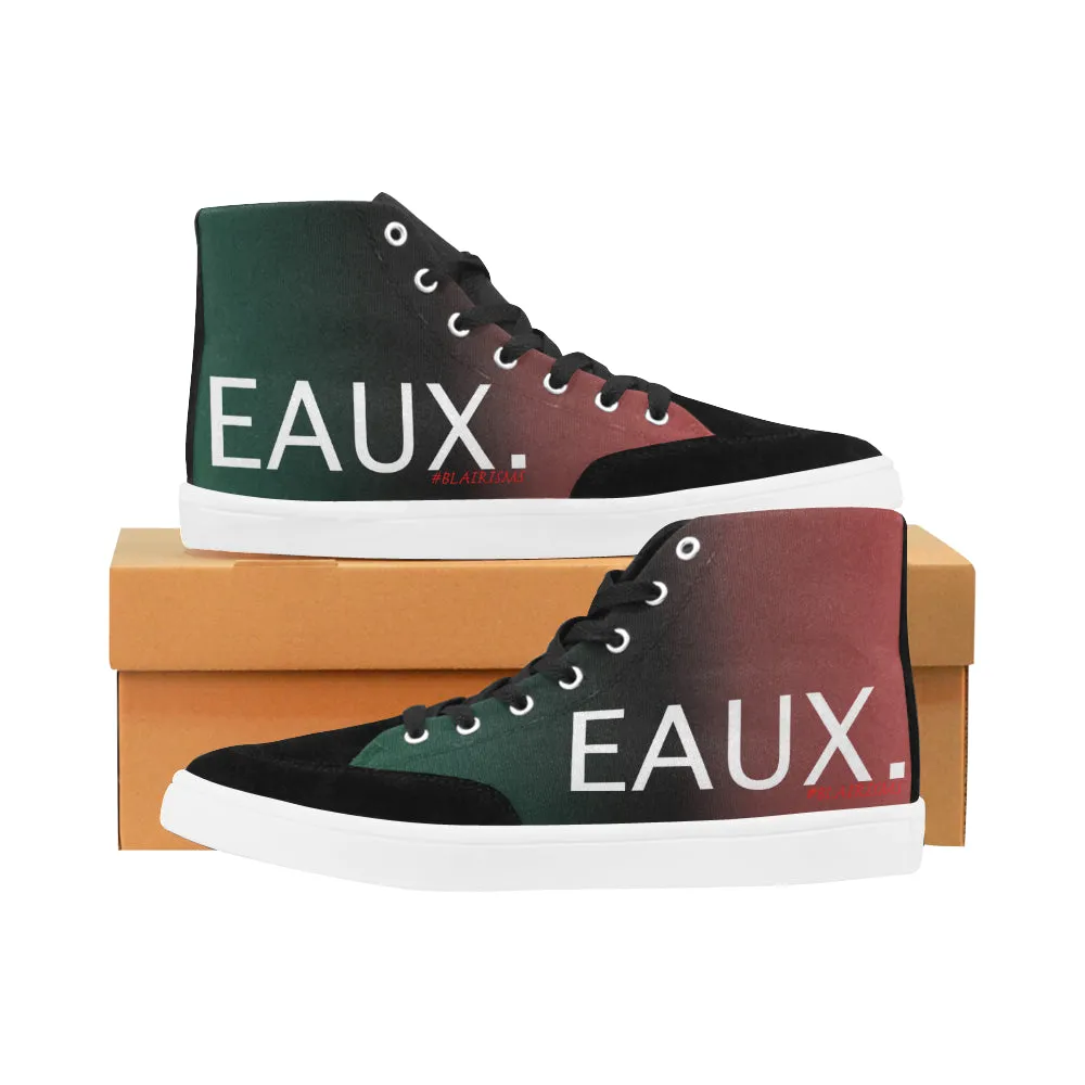 WHITE EAUX. WOMEN'S HI-TOP SHOES