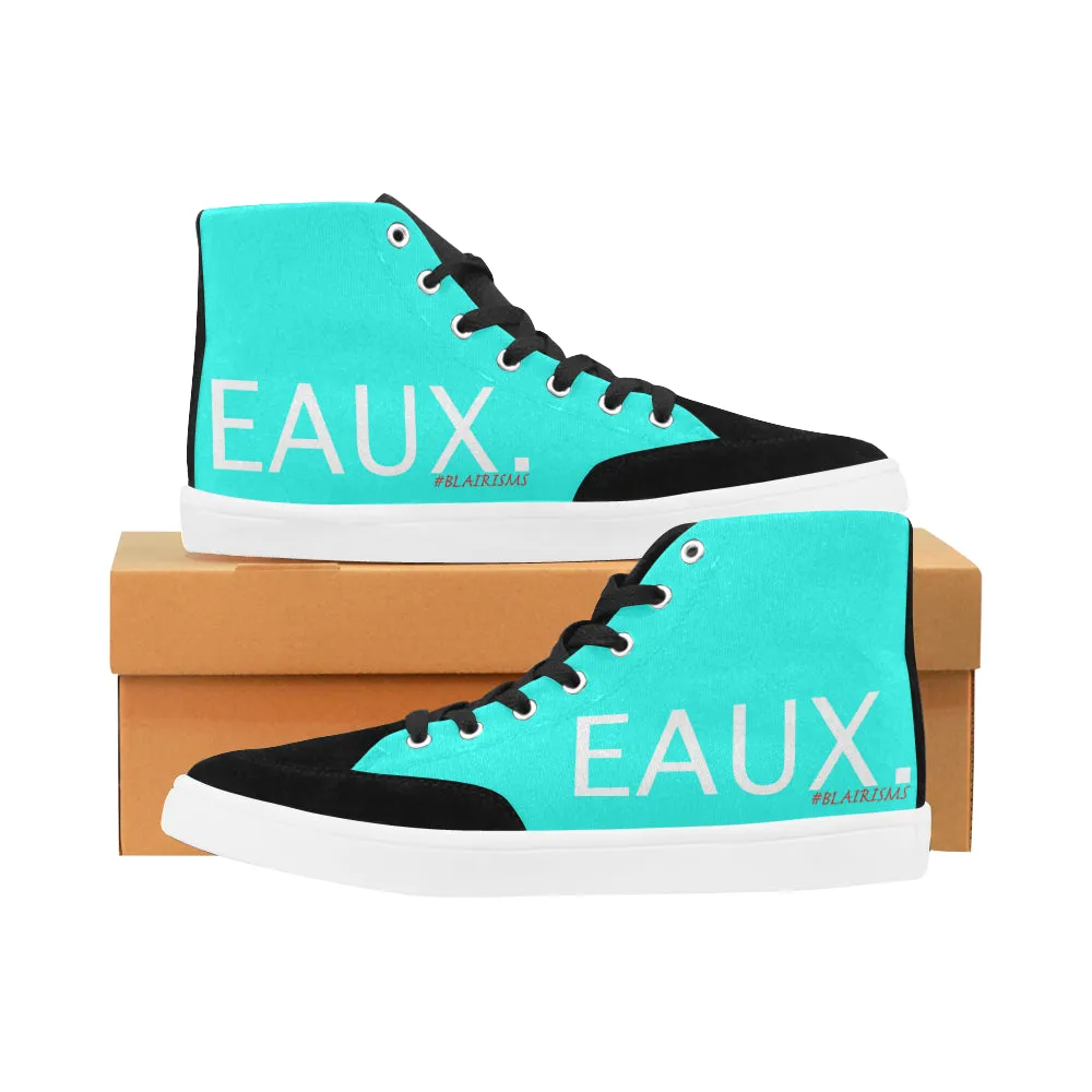 WHITE EAUX. WOMEN'S HI-TOP SHOES