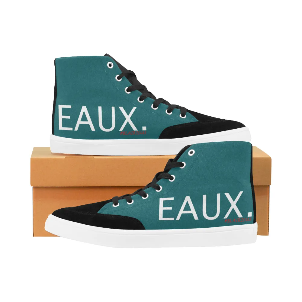 WHITE EAUX. WOMEN'S HI-TOP SHOES